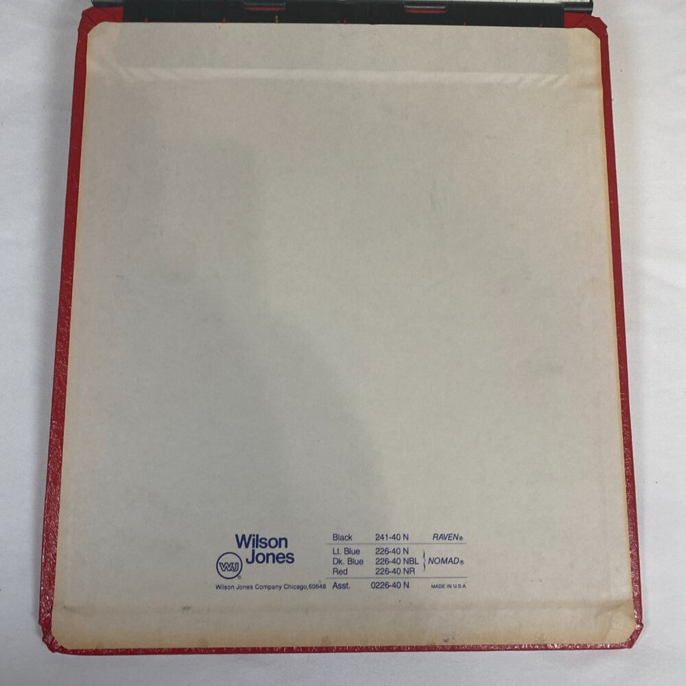 Wilson Jones Red Nomad Post Binder - Picture 5 of 8